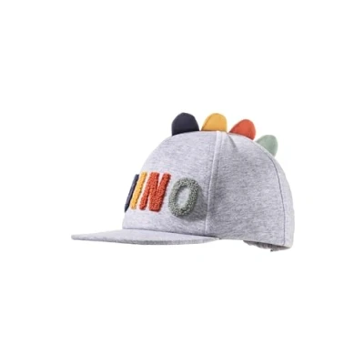 Afbeelding van Sterntaler Baseballcap Dino zilver melange