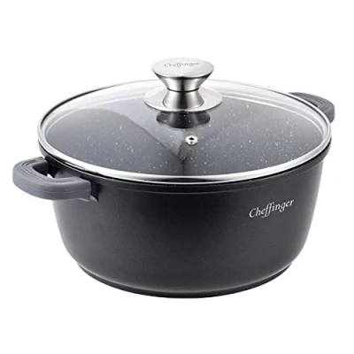 Afbeelding van Cheffinger Braadpan 4,2 Liter 20 Cm Gietaluminium