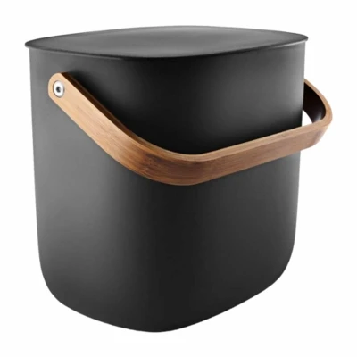 Afbeelding van Prullenbak Eva Solo Reflect Black 6 L
