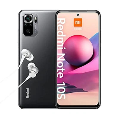 Afbeelding van Xiaomi Redmi Note 10S Smartphone + Headphone, 6,43&quot; FHD+ Display, 6+64GB, 64MP Quad Camera, Dual SIM, Android 11