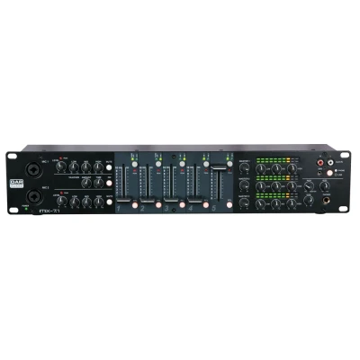 Afbeelding van Dap IMIX 7.1 7 Channel 2U install mixer, 3 outputs