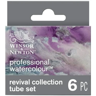 Afbeelding van Winsor &amp; Newton Professionele Aquarel, Revival Collectie, 6x5ml Tubes Set