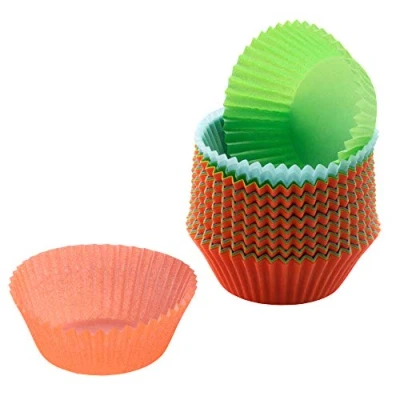 Afbeelding van Original Kaiser Inspiration Muffin vormpjespapier, 150 stuks, kleurrijk, standaardgrootte 7 cm, vetdicht, ideaal voor zoete en hartige muffins