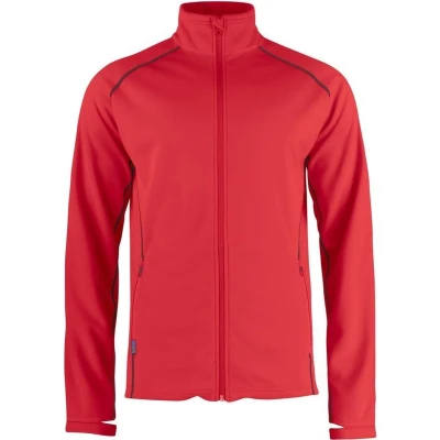 Afbeelding van ProJob 3317 SWEATER MET LANGE RITS 643317 Rood