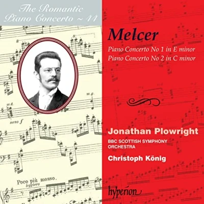 Afbeelding van Jonathan Plowright, BBC Scottish Symphony Orchestra, Christoph König Melcer: Romantic Piano Concerto Vol 44 (CD)