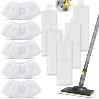 Afbeelding van ZHYLUO Microvezeldoek, stoomreiniger, compatibel met Kärcher stoomreiniger EasyFix SC 2, 3, 4, 5, 10 stuks