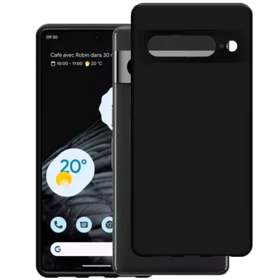 Afbeelding van Just in Case Soft Design Google Pixel 7 Pro Back Cover Zwart