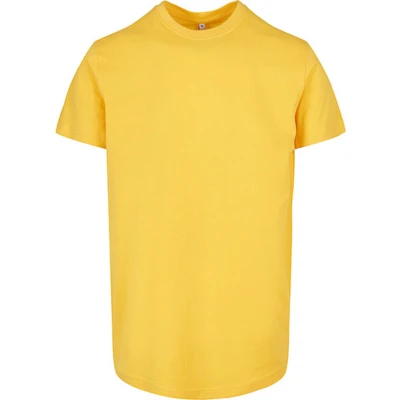 Afbeelding van Build your Brand Basic Round Neck T Shirt BYBB010 TAXI YELLOW XL