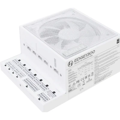 Afbeelding van Lian Li EDGE1300 voeding 1x 12VHPWR, 3x PCIe, kabelmanagement, 4x USB