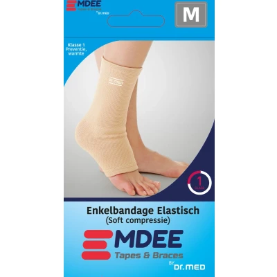 Afbeelding van Emdee Enkelbandage Elastisch Maat M 1ST