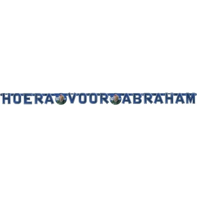 Afbeelding van Letterslinger hoera voor Abraham