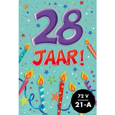 Afbeelding van Kaart That funny age 28 jaar AT1030 C2