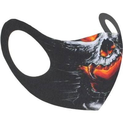 Afbeelding van Zac&#039;s Alter Ego Fire in Werewolf/Skull Masker Mondkapje Multicolours