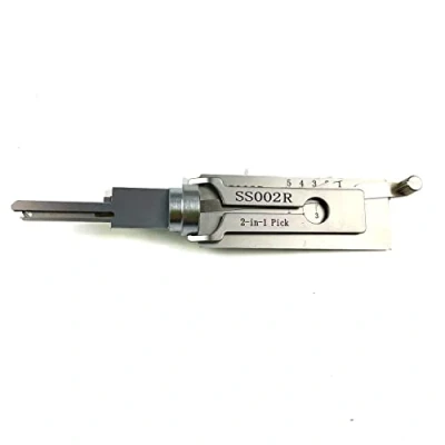 Afbeelding van SS002R Rechts Groef 2 in 1 Pick en Decoder Gereedschap voor S Deurslot, Pro Tools Lock Open Tool