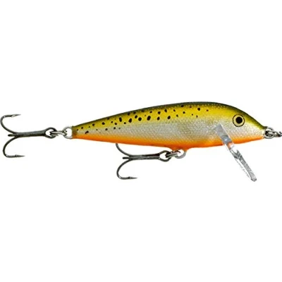 Afbeelding van Rapala Unisex Volwassen Countdown Krullen, Redfin Spotted Minnow, 7cm