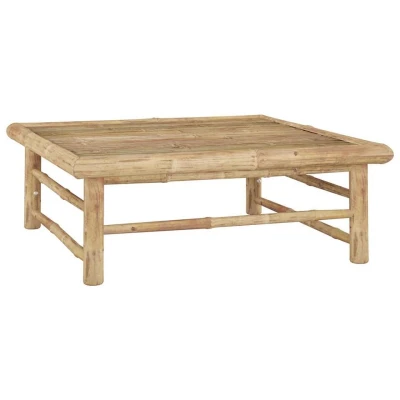 Afbeelding van Tuintafel 65x65x30 cm bamboe