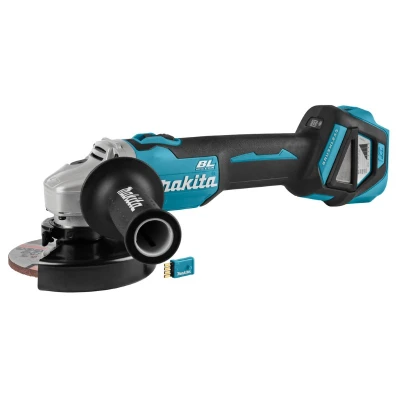Afbeelding van Makita DGA512ZJU 18 V Haakse slijper 125 mm met aws zender, in mbo,x vastzetschakelaar