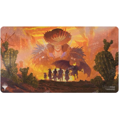 Afbeelding van Ultra Pro Magic: the Gathering Outlaws of Thunder Junction Holofoil Playmat: Gang Silhouette