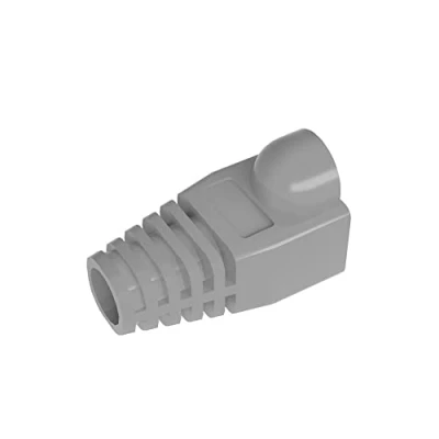 Afbeelding van 50 Stuks Cat5 Cat5E Cat6 Strain Relief Boot, RJ45 Plug Connector Cover Modulaire Network Cap Cable Boots, Grijs