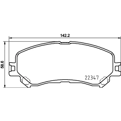 Afbeelding van Brembo Remblokset P 68 067X