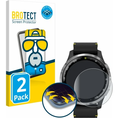 Afbeelding van BROTECT Screenprotector voor Garmin D2 Air Folie Beschermfolie matte volledig dekking (2 Stuks)