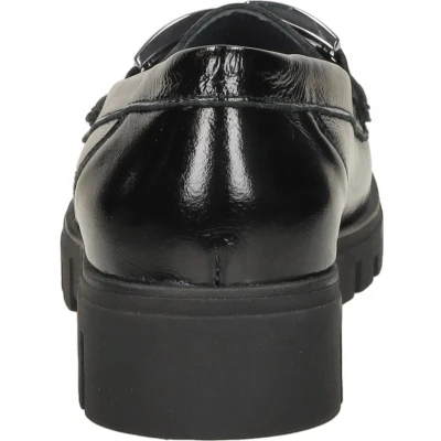 Afbeelding van Waldlaufer H Serena Mocassin zwartlak Maat 5.5