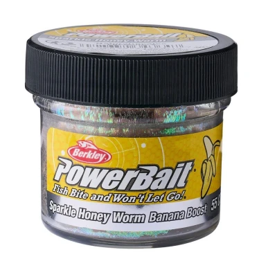 Afbeelding van Berkley Powerbait Power Scales Honey Worm Creature Bait 2.5cm (55 Stuks) Natural/Scales Forel kunstaas