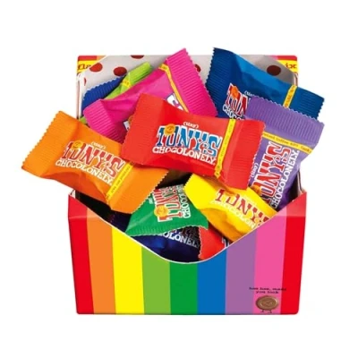 Afbeelding van Tony&#039;s Chocolonely Tiny Mix Van Chocolade Smaken180g