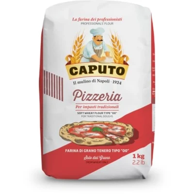 Afbeelding van Testpakket Caputo Pizzeria Pizzameel meel (5 x 1 kg) Cuoco + Zia Rosa DOP Pomodoro San Marzano Tomaat uit kamania doos van 400g 12x