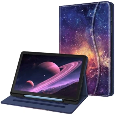Afbeelding van Fintie Case voor Samsung Galaxy Tab S6 Lite 10.4 Inch Tablet 2020 Release Model SM P610 (Wi Fi) P615 (LTE) Multi Angle View Folio Stand Cover met Pocket,
