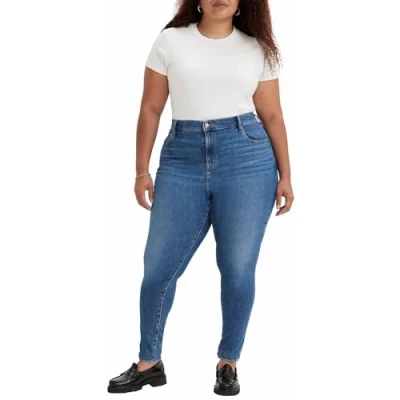 Afbeelding van Levi&#039;s Plus 720 HIGH RISE Super Skinny Jeans Fit, Dames, Maat: 56x32, Love song mid