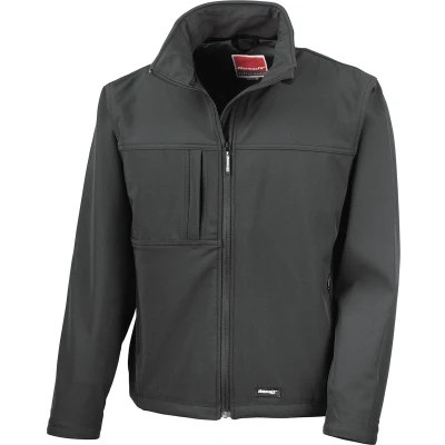 Afbeelding van Result Classic Softshell Jacket R121 Black