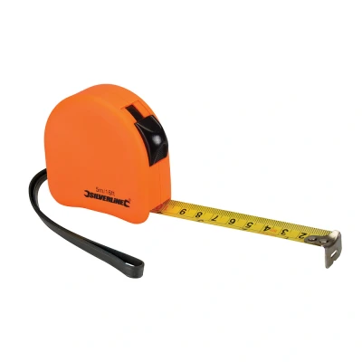 Afbeelding van Silverline Felgekleurde Ergonomische Rolmaat 5 meter x 19 mm