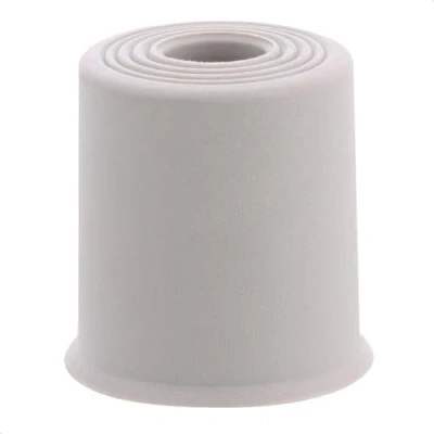 Afbeelding van WAGNER vloerdeurstopper/wanddeurstopper VULKANO MEDIUM diameter Ø 35 x mm, buffer van hoogwaardig massief rubber, grijs, om te schroeven Made in DE 15524221