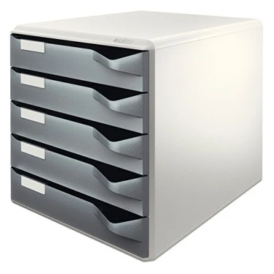Afbeelding van Ladenblok Leitz 5280 5 laden grijs