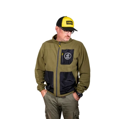 Afbeelding van Black Cat Fleece Jacket M Visjas