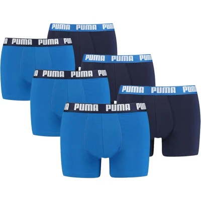 Afbeelding van 6 x Puma Boxershort Basic True Blue maat M