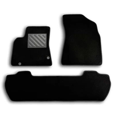 Afbeelding van Vloermatten voor Citroen Berlingo 2008 2018 Multispace, precies passend, antislip, versterkte hielvoering van rubber, bevestigingsknoppen