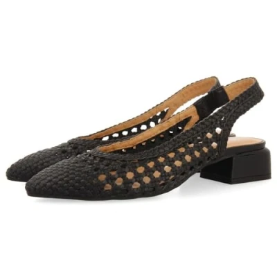 Afbeelding van Gioseppo Piskove Slingback ballerina ́s, Dames, Maat: 39, Black Leer