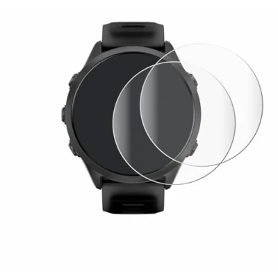 Afbeelding van BROTECT Full Cover Screen Protector voor Garmin Forerunner 570 (47 mm) (2 Stuks) Schermbeschermer, 3D Curved