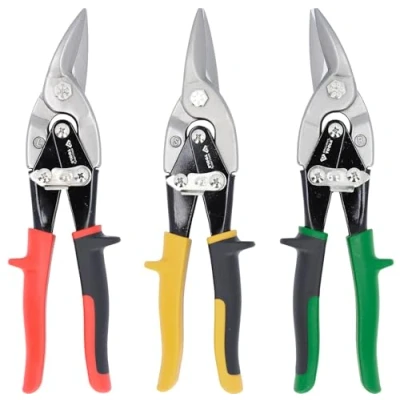 Afbeelding van Brilliant Tools, Zijsnijders, Hefboom plaatwerk doorschaar set, 3 stuks. (250 mm)