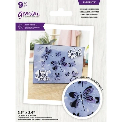Afbeelding van Gemini Elements snijmal Lift&#039;ables Dancing Dragonflies
