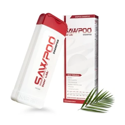 Afbeelding van Sawpoo Shampoo tegen haaruitval met biotine en zaagpalm extract
