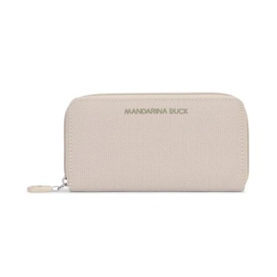 Afbeelding van MANDARINA DUCK portemonnee MD20 Zip Wallet Cashmere beige