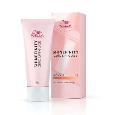 Afbeelding van Wella ShineFinity 06/73 Warm Caramel Chocolate
