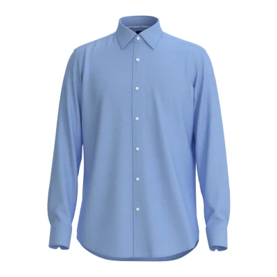 Afbeelding van BOSS JOE KENT Zakelijk overhemd, Heren, Maat: 45, Light/pastel blue
