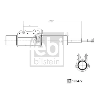 Afbeelding van Schokdemper FEBI BILSTEIN 193472