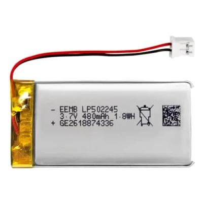 Afbeelding van EEMB lithium polymeerbatterij 3,7 V 480mAh 502245 Lipo oplaadbare batterij met draad JST connector bevestig de polariteit van het apparaat en voor aankoop