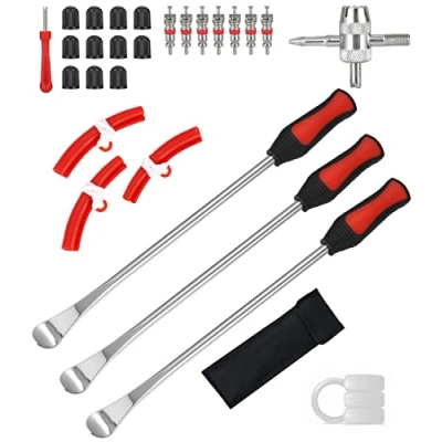 Afbeelding van JOFLVA Bandenlichter, 15 Inch Bandenlichter Voor Motorfietsen, Gereedschapslepel Bandenlichters, Gereedschap Gereedschapsset Wielbeschermers.