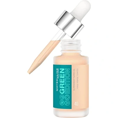 Afbeelding van Maybelline New York Superdrop Tinted DRY OIL Green Edition Foundation, Dames, Maat: 20 ml, 40